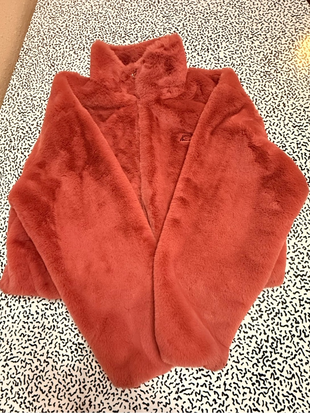 Nike Coral Faux-Fur Jacket - Picture 6 of 10